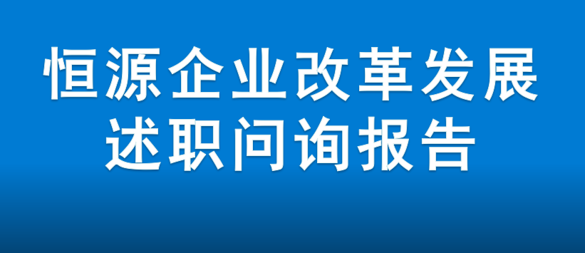臨沂市恒源熱力集團企業(yè)改革發(fā)展述職問(wèn)詢(xún)報告